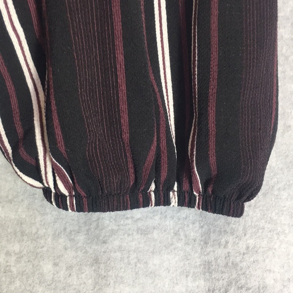 APT 9 Renascence Festival Comfy Extra Long Line Stretch Slimming Vertical Stripe - Picture 10 of 15
